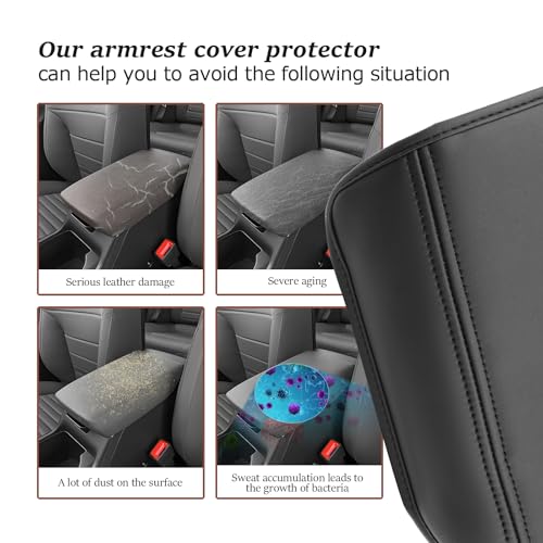 SKTU for 2026 Kia K4 Hatchback Center Console Cover for 2025 2026 Kia K4/ 2026+ Kia K4 Hatchback Armrest Cover Kia K4 2025 2026 Accessories Soft Console Cushion 2026 K4 Hatchback Seat Box Pad - color: 2025+ K4/2026+ K4 Hatchback