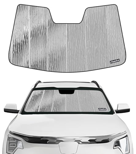 Pigenius Windshield Sun Shade for Kia NIRO & NIRO EV 2023-2026 (Gen 2 / SG2), Reversible Silver/Black - size: for Kia Niro 2023-2024