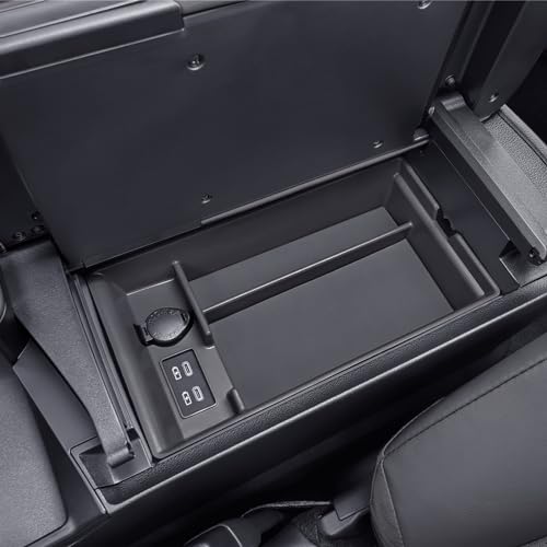 Compatible with Lexus ES ES250, ES300, ES300h, ES350H, 2022, 2023, 2024, interior armrest storage box, bracket tray, center console organizer, in car supplies - color: 2022-2024ES Box black