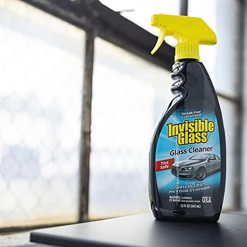 Invisible Glass 92164-2PK Premium Glass Cleaner Spray for Car Windshields and Windows, Automotive and Home Window Cleaner, Streak-Free, Ammonia-Free, Tint-Safe – 22 fl oz (Pack of 2) - size: 22 Fl Oz (Pack of 2)