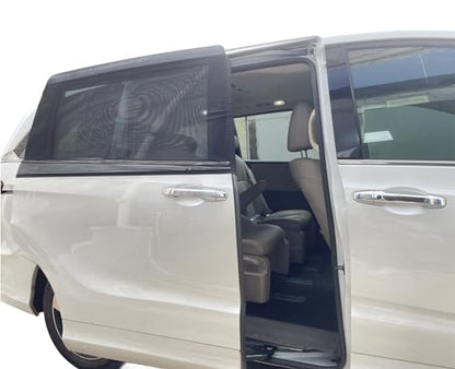 2 Packs Mesh Car Window Screen for MPV Sliding Door,Single Layer Sunshade for Large Square Car Truck Windows - size: Single Layer XL