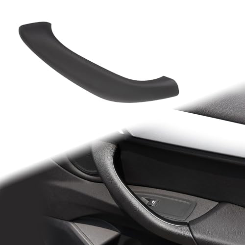 Car Inner Door Handle Pull Outer Cover Replacement for BMW X1 F48 2016-2019, X2 F39 2018-2019 Driver Passenger Side (Black, Right) - color: Black, size: Right