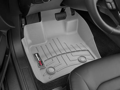 WeatherTech Custom Fit FloorLiners for Hyundai Sonata, K5, K5-1st & 2nd Row (441598-1-2), Black - color: Black