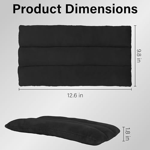 Mastectomy Seatbelt Pillow, Seat Belt Pillow Post Surgery, port pillows for chemo patients seatbelt, Seat Belt Cushion for Heart Surgery Recovery, Hysterectomy Abdominal Incision Recovery Seatbelt - color: Black