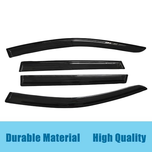 Window Visors Rain Guards for Honda CRV 2017-2022 Side Car Window Deflectors Vent Visor Sun Shade SUV Accessories 4PC Smoke Tinted - size: For Crv 2017-2022