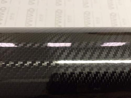 VVIVID Epoxy High Gloss Black Carbon Vinyl Automotive Wrap Film DIY Easy to Install No Mess (1.5ft x 5ft) - color: Black, size: 1.5ft x 5ft