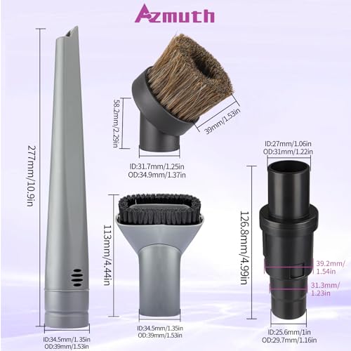 4 Pack for Shark Vacuum Brush Attachments Replacement Shark Navigator Lift Away Upright Vacuum Attachments NV350, NV352, NV355 and Rocket HV300, HV320 & Rotator NV500, NV650 Part Number 112FFJ, 122FFJ - style: 4 PCS