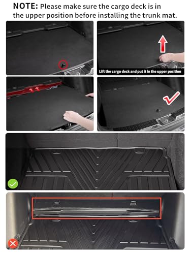 LASFIT Floor Mats and Cargo Liner for Honda CR-V 2026 2025 2024 2023 (Gasoline & Hybrid & e:FCEV), All Weather TPE Car Trunk Mat (Upper Position), 1st & 2nd Row & Trunk Liner Full Set Black - style: 1）For Honda CR-V | 2023-2026 | Combo Set (Upper Position