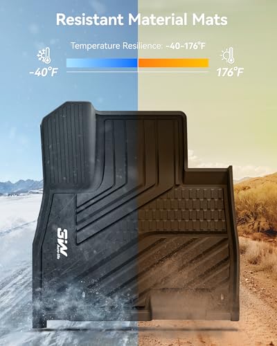 3W Floor Mats for Kia Carnival Hybrid 8 Seats 2025 2026(Not Fit Pure Fuel), Custom Fit All Weather TPE Fit Heavy Duty Floor Liner Accessories, Black - size: 1.For Kia Carnival | 25-26 | 1st-3rd Row