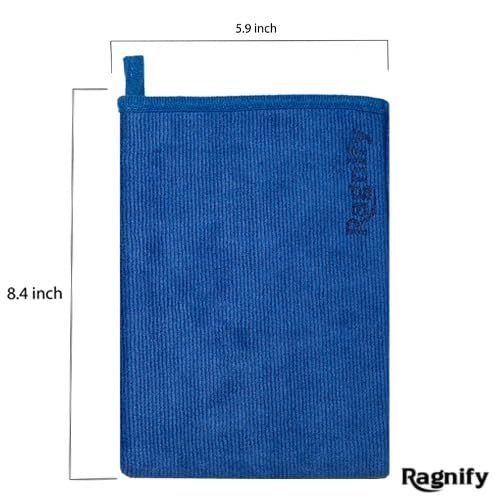 Pack of 2 Clay Mitt Auto Detailing Medium Grade Alternative Mitt for Flawless Removal of Surface Bonded Micro Contaminant (Blue) - color: Blue