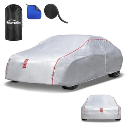 Car Cover Waterproof All Weather, 30 S Quick Install Underbody Wrap-Around Mount Car Covers for Automobiles (1（Copue-C3）) - size: 2（coupe-c3）