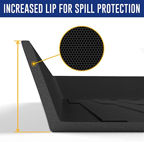 Premium Cargo Liner for Jeep Patriot Compass 2007-2017 - 100% Protection - Custom Fit Car Trunk Mat - Easy-to-Wash & All-Season Black Cargo Mat - 3D Shaped Laser Measured Trunk Liners