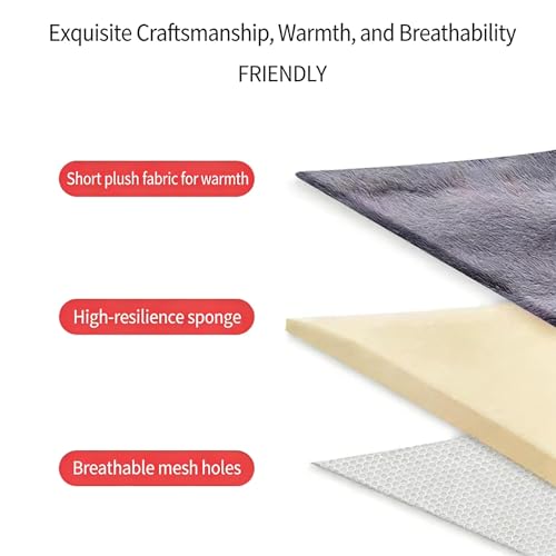2 Pack Cozy Cover Car Seat Strap Pads and Seat Belt Cover Pad, Shoulder Cushion for Adults Kids, Grey
