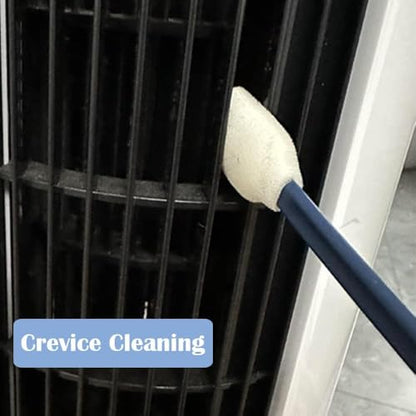 Disposable Crevice Cleaning Brush，car air-Conditioning Vents Brush， Window Rails 、Door Rails、Refrigerator Gaps 、Toilet Gaps Brush 200pcs (Dark Blue) - color: Navy Blue200