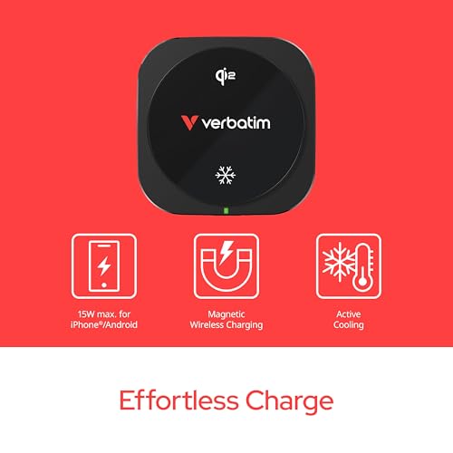 Verbatim Charge 'n’ Drive Qi2 Magnetic Wireless Car Charger - style: Qi2 Magnetic Wireless