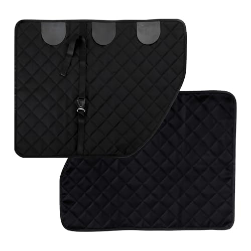 Dog Car Door Protector, 2 Pack Waterproof Scratchproof Nonslip Durable Protector, Thickened Door Panel Covers, Protects Doors from Dog Scratching Fit for Car/SUV/Truck (Black, XL) - size: XL