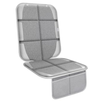 Meolsaek Car Seat Protector, Non-Slip Backing Will Not Leave Imprint, Waterproof Thicker Car Seat Cover for SUV, Sedan, Truck, Leather Car Seat Cushion (Gray 1pc) - color: Gray 1pc