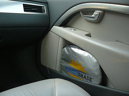 Windshield Sun Shade - Jumbo XL (70 x 35 inches) Car Window Shade - Easy to Use Folding Shade Nylon UV Protector - Keeps Car Cool - Pop-Up Style - Great Fit for Vans, SUVs and Trucks