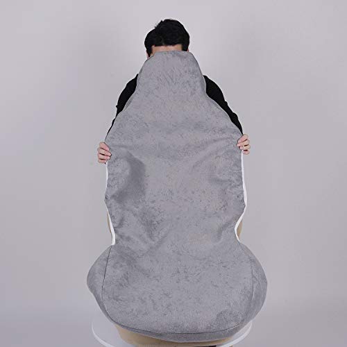 Auto Newer Neoprene Waterproof Sweat Towel Car Seat Covers, Pets Seat Protector, Bucket Car Seat Covers Front Seats Only, Universal for Cars, SUV, Truck,Fit Running, Outdoor Sports, Pets (Gray,1PCS)