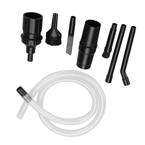 Zerodis Vacuum Cleaner Attachment Kit Attachments Tool Set Universal Fit for 32mm 28mm Hose Ideal for Car Interior and Electronics Vacuum Cleaner Attachment Kit 9 Piece Micro