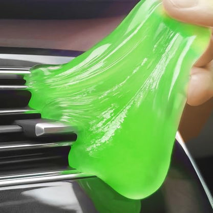 Car Cleaning Gels 3 Pack, Clean Putty Dust Cleaner Kit, Auto Detailing Tools Cleaning Putty Car Interior Cleaner, Keyboard Cleaner, Cleaning Slime Car Cleaning Supplies Gift for Men Women, 240g - color: Green,Pink,Yellow