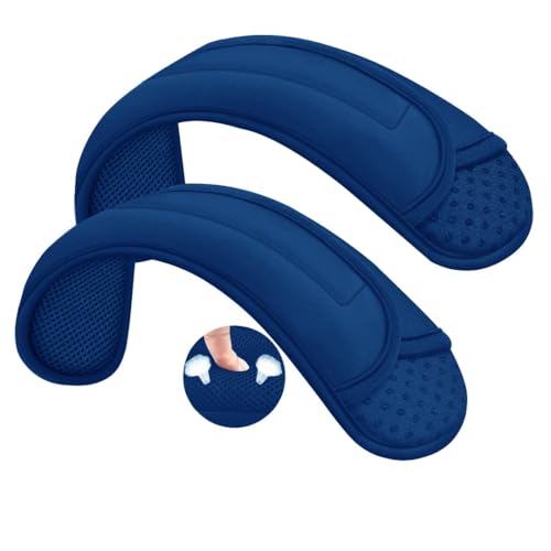 ZINZ 2-Pack Universal Shoulder Pad with Ultra Thick Cushion for Bag Luggage Bag Crossbody, Plus Long & Anti-Slip & Breathable,Dark Blue - color: Dark Blue