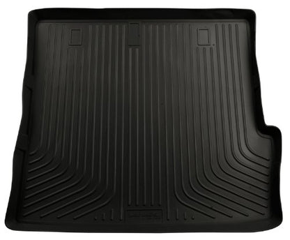 Husky Liners Weatherbeater Cargo Liner | Fits 2009-2015 Honda Pilot (to Back of 2nd Row Over Folded Flat 3rd Row) | Cargo, 1-pc. Black - 24361