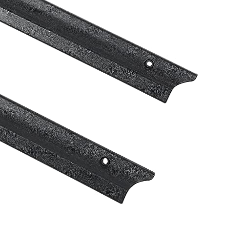 G-PLUS Door Sill Scuff Plate Protector Pair Set LH & RH Sides Compatible with 1992-2011 Ford Ranger F57Z1013208A Black - size: 92-11 Ford Ranger