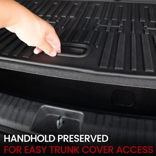 Cargo Mat with Backrest Mats for 2020-2025 Kia Telluride 7/8 Passenger Car Mats Accessories, All Weather TPE Interior Protectors Cargo Liner Trunk Mat(Cargo Mat with Backrest Mats) - size: Cargo Mat + Backrest Mats