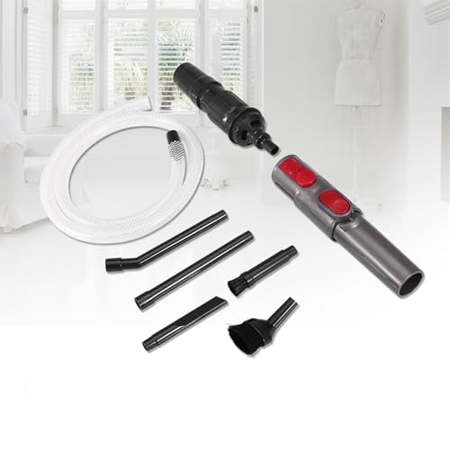 9Pcs Mini Micro Vacuum Cleaner Hose Nozzle Adapter Tool Kit - Versatile Car Vehicle Cleaning Accessories For Narrow Gaps, Crevices & Hard-to-Reach Areas