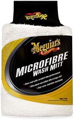 Meguiar's X3002 Microfiber Wash Mitt, - size: 6 Count, style: Microfiber Wash Mitt