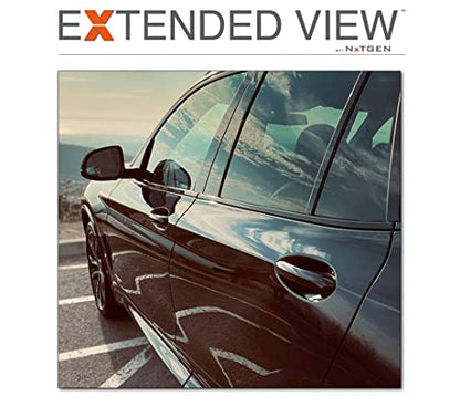 Blind Spot Mirrors- Compatible with BMW X4 Extended View, X4 Series - 2 Piece Set (Left & Right) - size: X4 Series