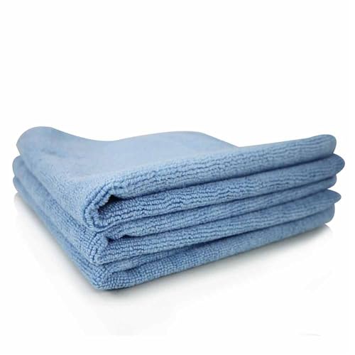 Chemical Guys MIC30103 Chubby Supra Microfiber Towel, Blue (16.5 in. x 16.5 in.) (Pack of 3)