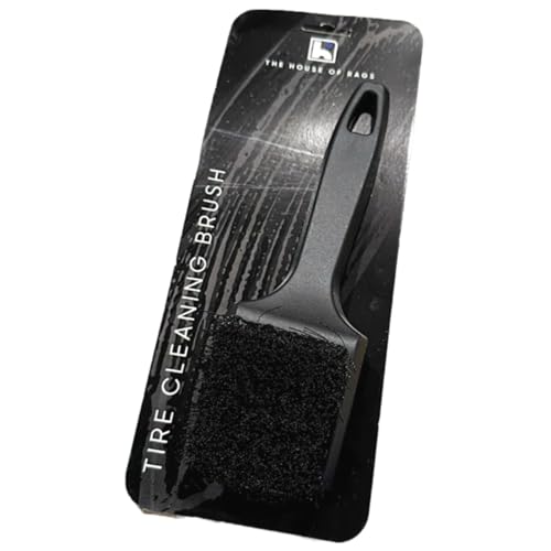Thor Tire Scrub Brush – Heavy-Duty Tire Cleaning Brush for Detailing, Deep-Clean Bristles for Removing Dirt & Road Grime, Ergonomic Grip, Professional Car Care Tool