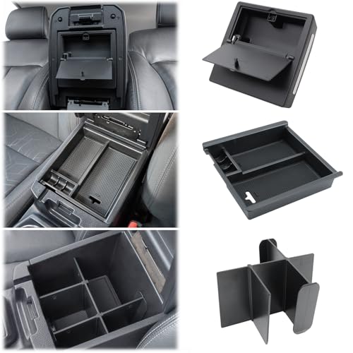 JKCOVER 3PCS Center Console Organzier Compatible with Toyota Tacoma 2016-2023 Accessories Tray Hidden Box Divider ABS Material Insert - color: 3PCS