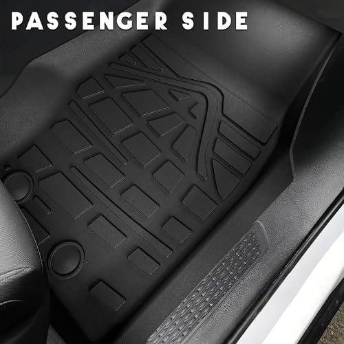 KARPAL Floor Mats for 2022-2025 2026 Jeep Grand Cherokee WL 5-Seat (Include 4xe, not for L), All Weather TPE Custom Fit Floor Liners Car Mats Accessories - style: 2022-2026 | For Jeep Grand Cherokee WL (Include 4XE) | 1st & 2nd Row