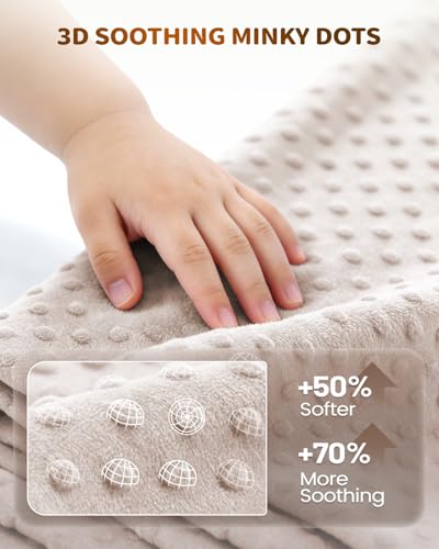 Memory Foam Kids Travel Pillow, Car Pillow for Kids, H-Shape Car Pillows for Sleeping, Removable Pillowcase, Adjustable, Velvet Dots, Beige - color: Velvet Dots Beige