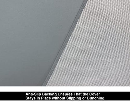 VSHIELD Waterproof Neoprene Car Seat Cover, Sweatproof Non-Slip Seat Protector, Universal Fit for Front Bucket or Rear Bench Seat of Cars, SUVs, Vans, Trucks, Compatible with Airbags and Armrests - color: Gray
