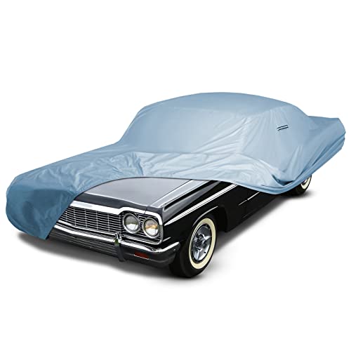 iCarCover Custom Car Cover for Chevy Impala 2-Door, 4-Door, Waterproof All Weather Rain Snow UV Sun Protector Full Exterior Indoor Outdoor Car Cover (Year Fits 1958-1971) - color: Sky Gray, size: 25. Chevy Impala 1958-1971