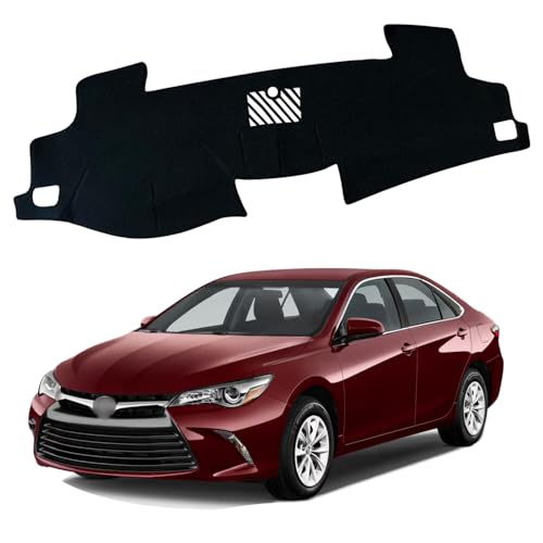 XITER Polyester Dashboard Cover Mat Carpet Dash Nonslip Sun Shade Mat Compatible For Toyota CAMRY 2012 2013 2014 2015 2016 2017 - size: 2012-2017 CAMRY