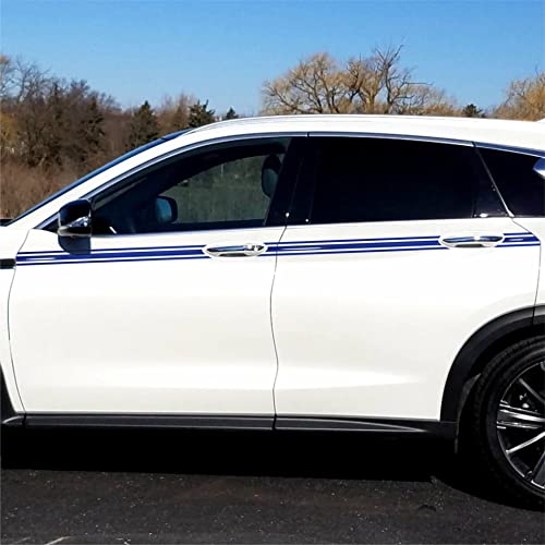 16Ft Dark Blue Car Motor Bike Self-Adhesive Exterior and Interior Molding Trim Universal Dashboard Bumper Window Door Body Side Decorative Strip Scratch-Proof (Width: 3/4 inch (20mm)) - style: Width: 3/4 inch (20mm)