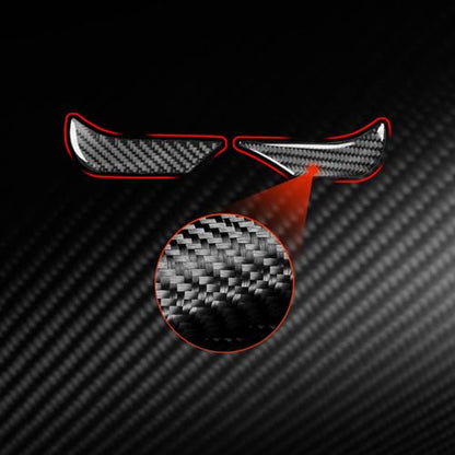 NVCNX Real Premium Carbon Fiber for Toyota Tundra 2022-2026 / Sequoia 2023-2026 2024 2025 Truck Pickup SUV Car Dash Instrument Cluster Cover Interior Trim Accessories Thick Overlay Sticker Decal 2PCs - color: Dash Instrument Cluster Trim