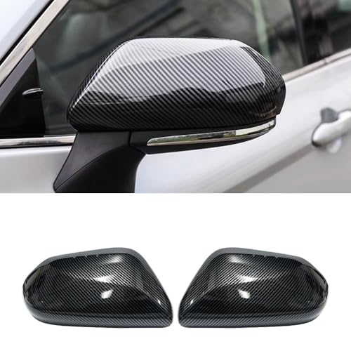 Side Mirror Cover Compatible with Toyota (Camry 2018-2025, OEM Style-Carbon Fiber Pattern) - size: Oem Style-carbon Fiber Pattern