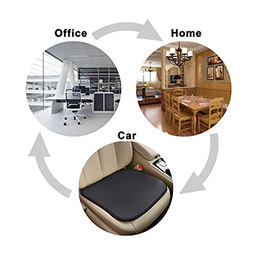 Cool Seat Cushion, Breathable Car Seat Cushion Universal Fit for Most for Auto SUV Truck, Non-Slip Seat Protector (S) - size: Small