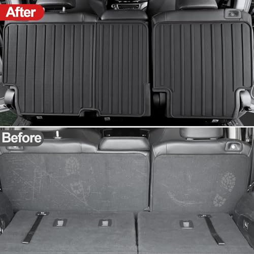 Kick Mats for 2016-2022 Honda Pilot 8 Passengers (No Elite Models) Car Mat Accessories, 2nd Kick Mats for 2022 Honda Pilot Accessories - size: for 2016-2022 Honda Pilot Kick Mats