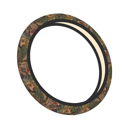 Hunting Camo Elastic Steering Wheel Cover Universal 15 Inch - color: 9
