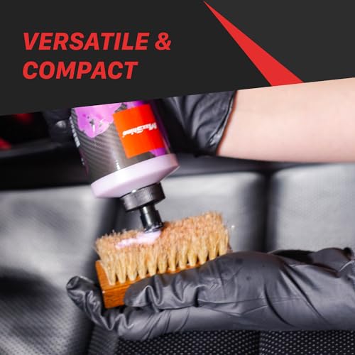 Maxshine Universal Professional Interior Detailing Brush – Ultra-Soft Synthetic Bristles for Leather, Carpet, Alcantara, Vinyl & Fabric – Gently Removes Dust, Dirt & Debris