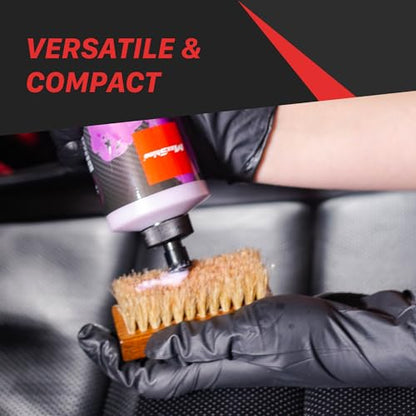 Maxshine Universal Professional Interior Detailing Brush – Ultra-Soft Synthetic Bristles for Leather, Carpet, Alcantara, Vinyl & Fabric – Gently Removes Dust, Dirt & Debris