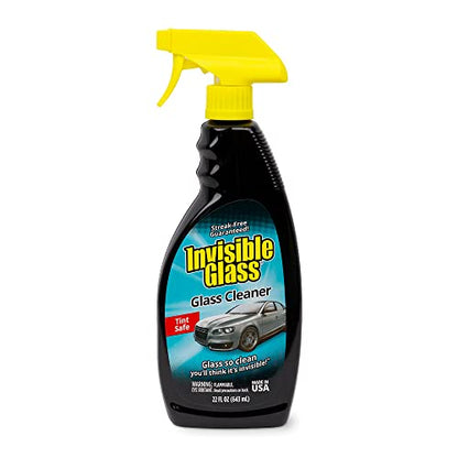 Invisible Glass 92164 Premium Glass Cleaner Spray for Car Windshields and Windows, Automotive and Home Window Cleaner, Streak-Free, Ammonia-Free, Tint-Safe – 22 fl oz - size: 22 Fl Oz (Pack of 1)