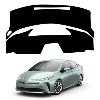 XITER Polyester Dashboard Cover Mat Carpet Dash Nonslip Sun Shade Mat Compatible For Toyota pruis 2016 2017 2018 2019 2020 2021 - size: 2016-2021 pruis
